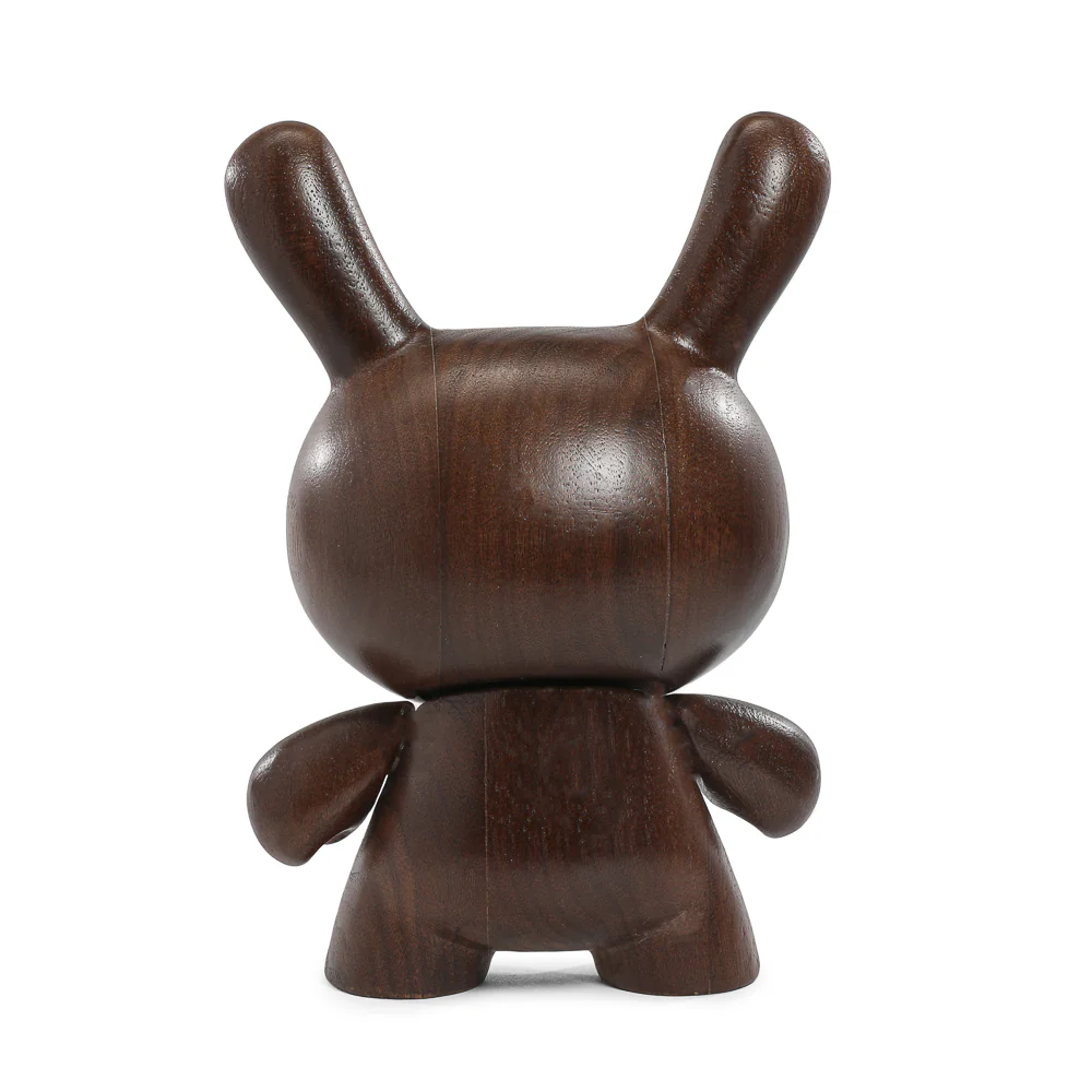 Kidrobot RAW Black Walnut 8" Wood Dunny (Limited Edition of 1000) - SOLD OUT! - Image 10