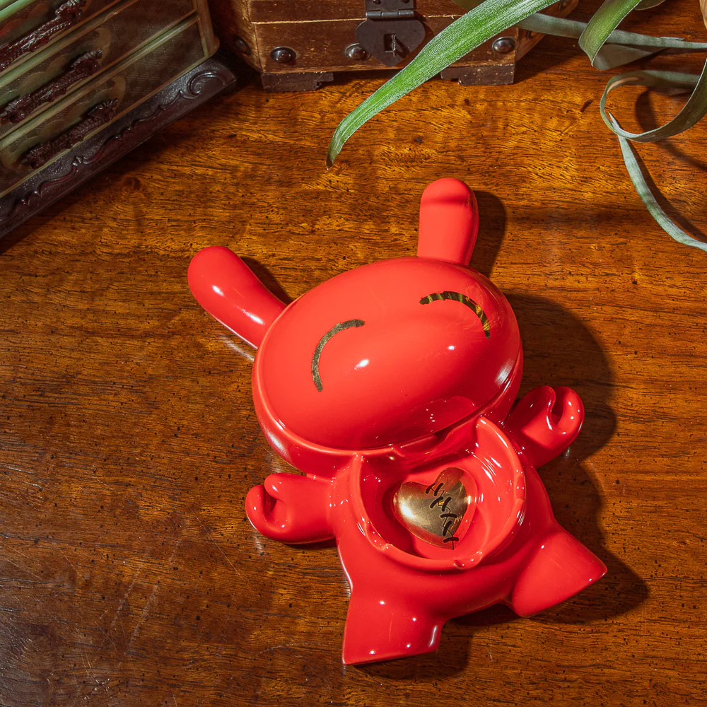 L.I.E. (LOVE ISN’T EASY) Dunny Ceramic Ashtray: BLAZE Edition (CONCEPT) - Image 2