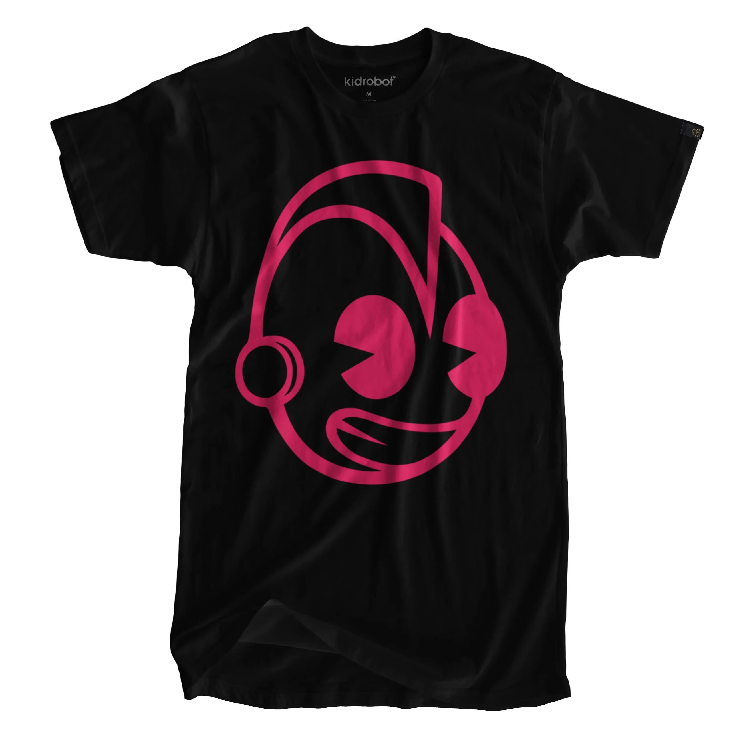 Limited Edition Kidrobot Signature Magenta Bothead Black T-Shirt - SOLD OUT
