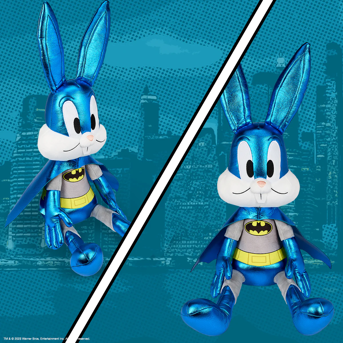 Looney Tunes - Bugs Bunny as Batman 13" Plush - Image 3