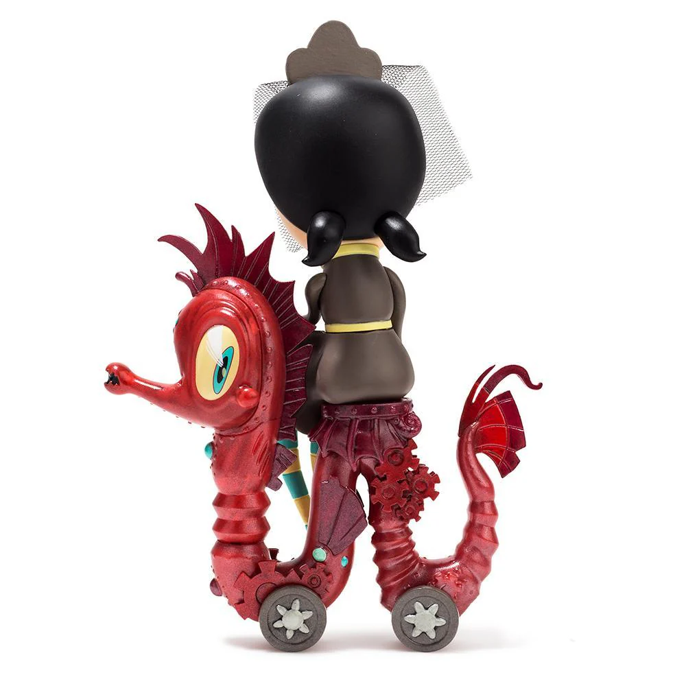 Lucy Curious Dark Harbor 7" Vinyl Art Figure by Kathie Olivas - Image 3