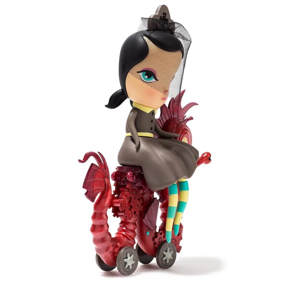 Lucy Curious Dark Harbor 7" Vinyl Art Figure by Kathie Olivas - Image 4