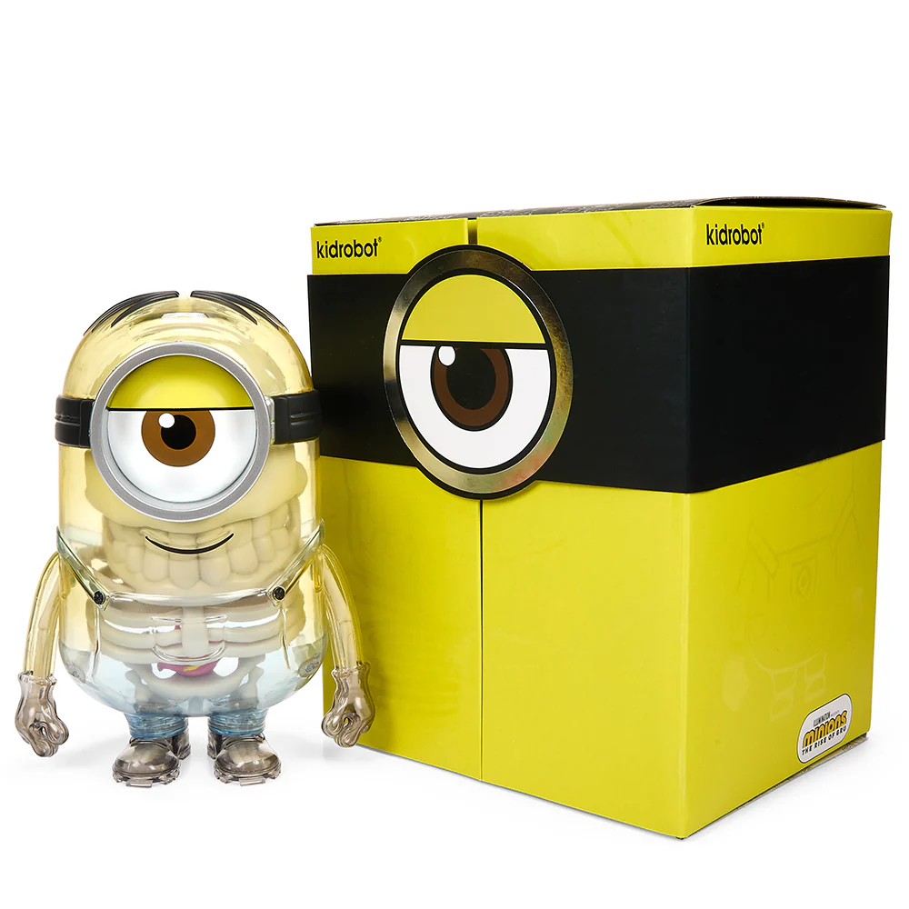 Minions Anatomy 8” Art Figure by Kidrobot - OG Edition - Image 5