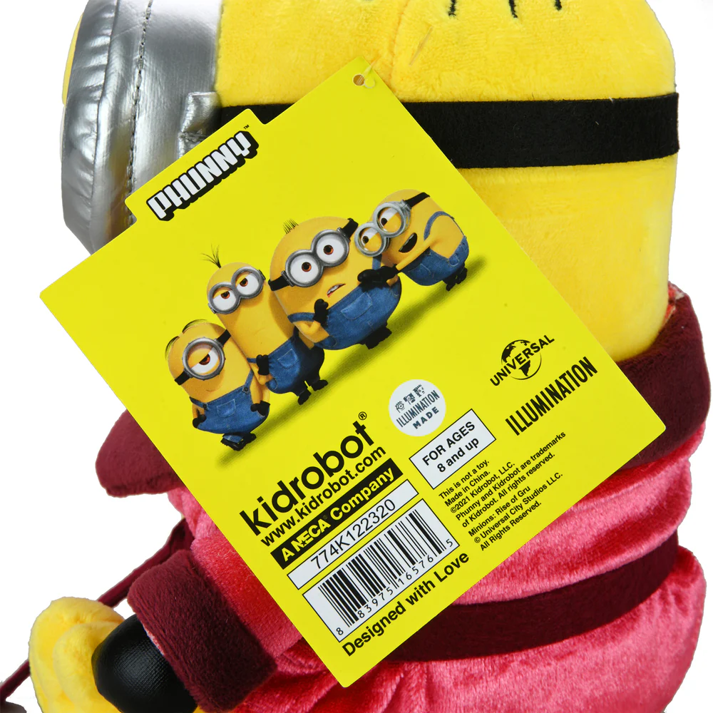 Minions: The Rise of Gru Red Robe Stuart Phunny Plush - Image 8