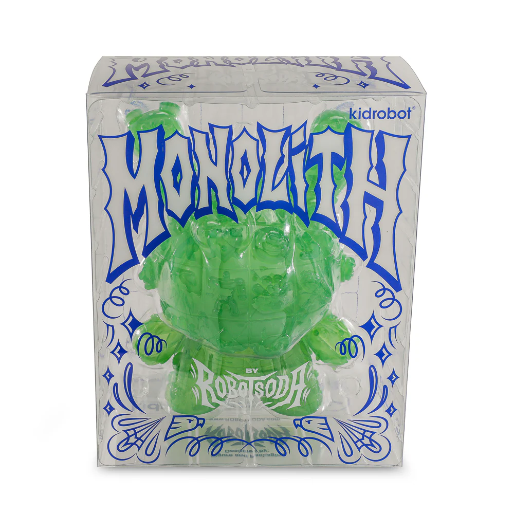 MONOLITH Dunny 8" Vinyl Art Figure by ROBOT SODA - Jade Edition (Limited Edition of 300) - Image 26