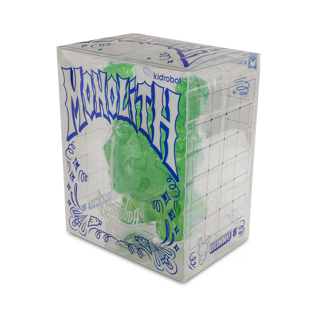 MONOLITH 8" Dunny 2-pack Bundle by ROBOT SODA - Onyx & Jade Limited Editions - Image 15