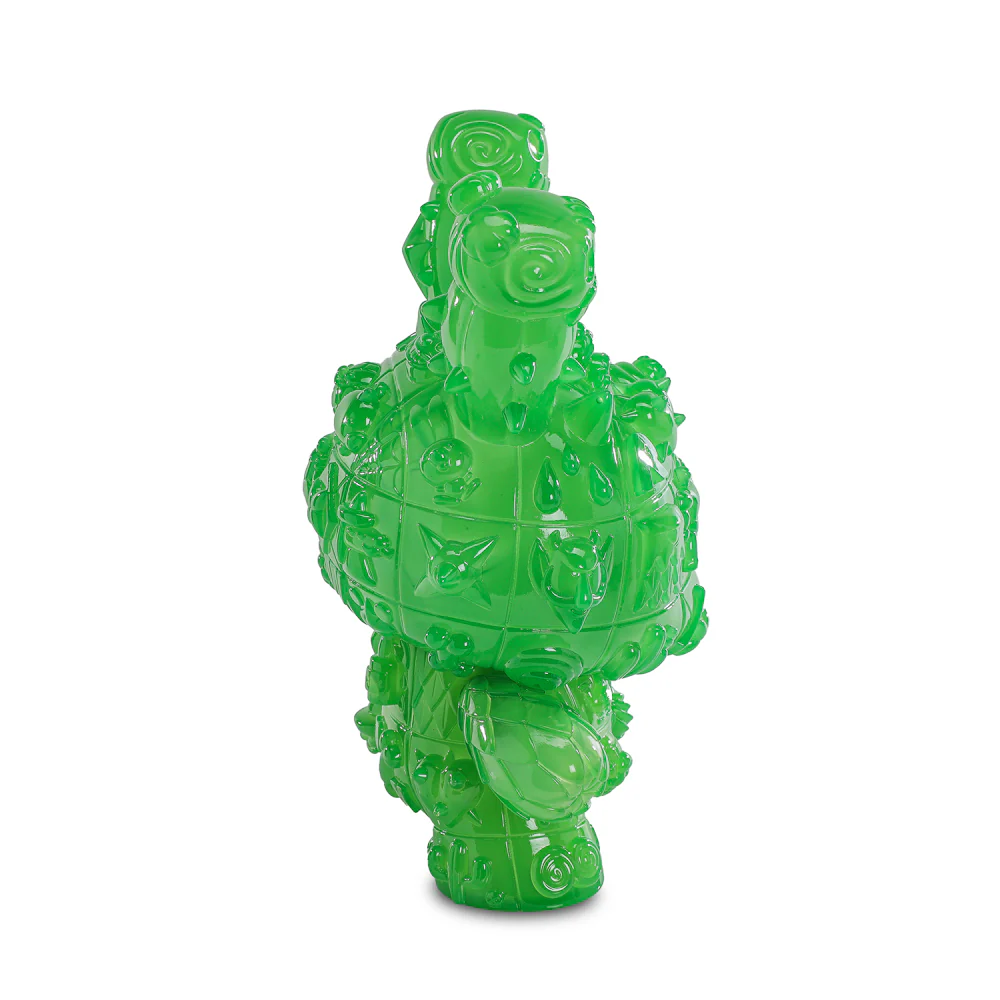MONOLITH Dunny 8" Vinyl Art Figure by ROBOT SODA - Jade Edition (Limited Edition of 300) - Image 9