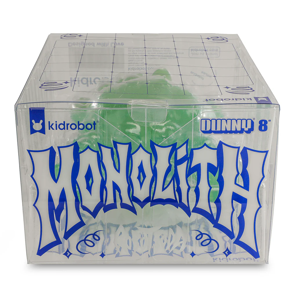 MONOLITH Dunny 8" Vinyl Art Figure by ROBOT SODA - Jade Edition (Limited Edition of 300) - Image 32