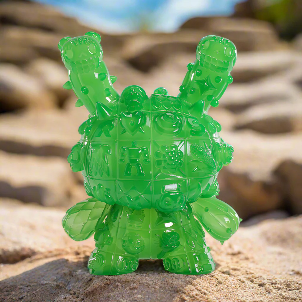 MONOLITH Dunny 8" Vinyl Art Figure by ROBOT SODA - Jade Edition (Limited Edition of 300) - Image 25