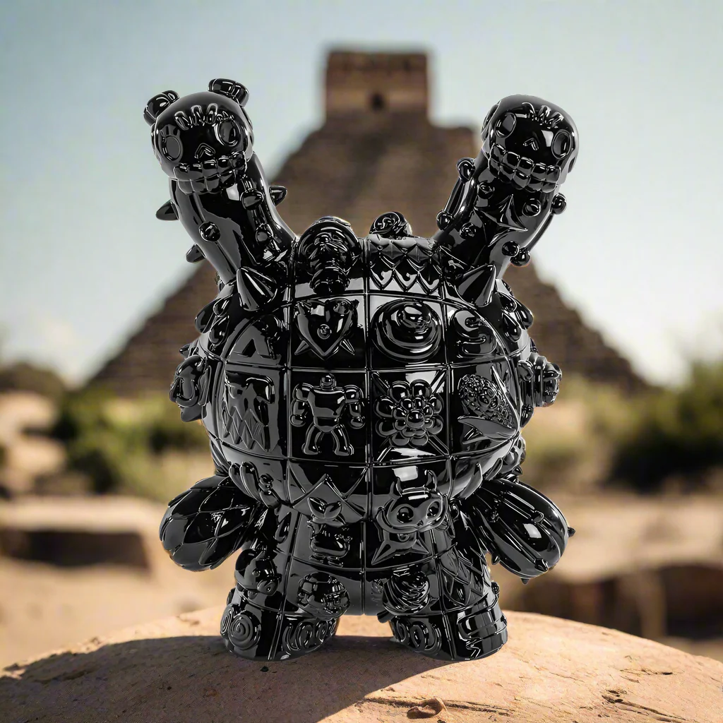 MONOLITH Dunny 8" Vinyl Art Figure by ROBOT SODA - Onyx Edition (Limited to 300) - Image 27