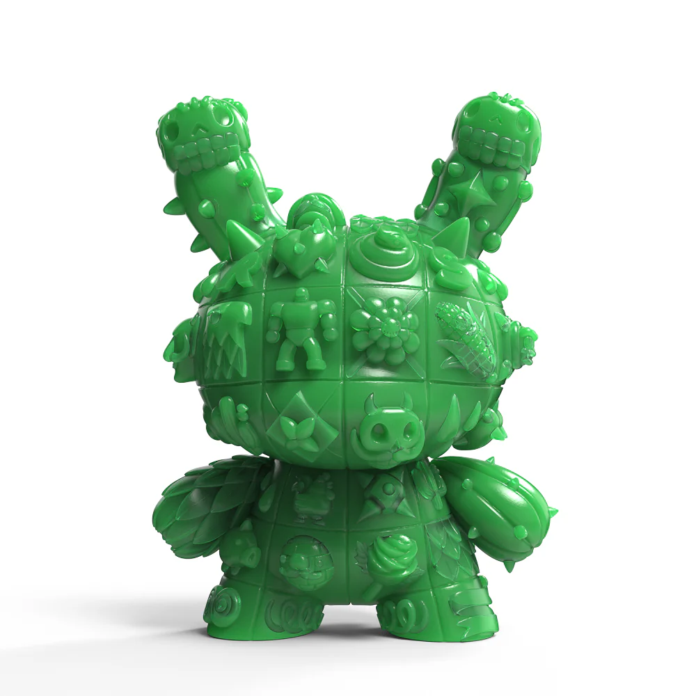 MONOLITH Dunny 8" Vinyl Art Figure by ROBOT SODA - Jade Edition (Limited Edition of 300) - Image 14