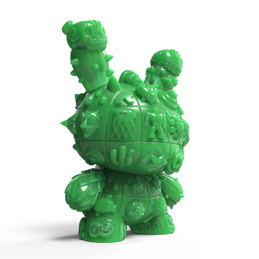 MONOLITH Dunny 8" Vinyl Art Figure by ROBOT SODA - Jade Edition (Limited Edition of 300) - Image 15