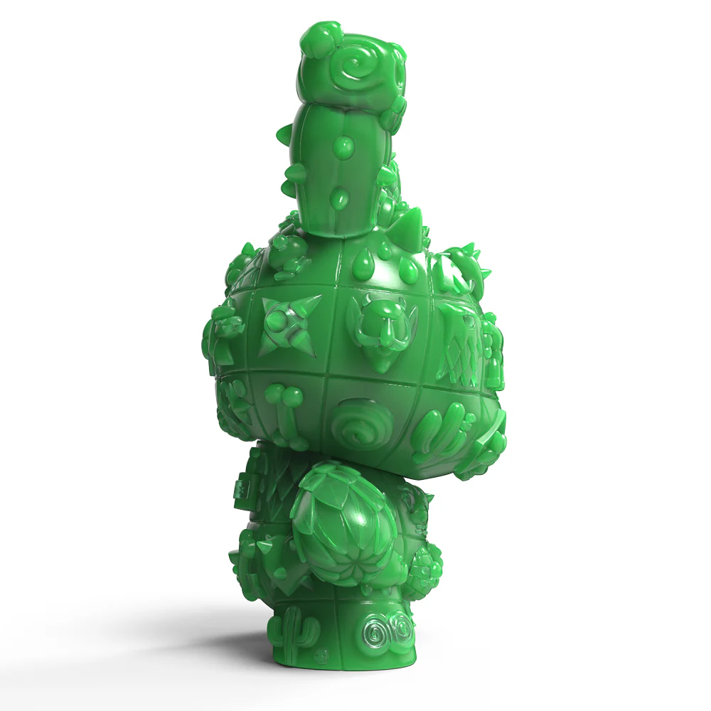 MONOLITH Dunny 8" Vinyl Art Figure by ROBOT SODA - Jade Edition (Limited Edition of 300) - Image 16