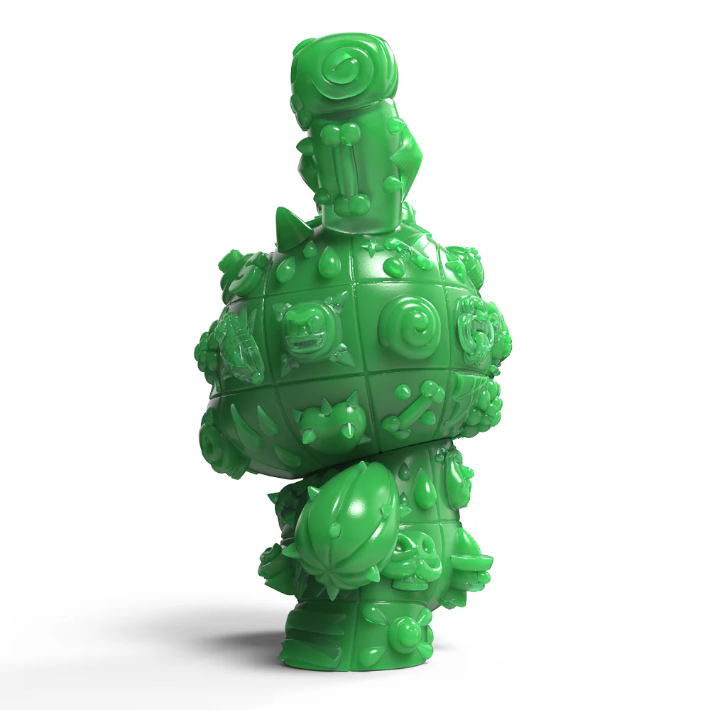 MONOLITH Dunny 8" Vinyl Art Figure by ROBOT SODA - Jade Edition (Limited Edition of 300) - Image 21
