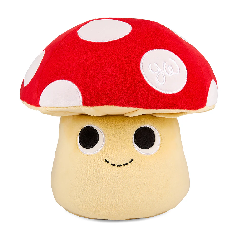 13" Interactive Plush Mushroom with Frog Gnomes by Kidrobot - Image 4