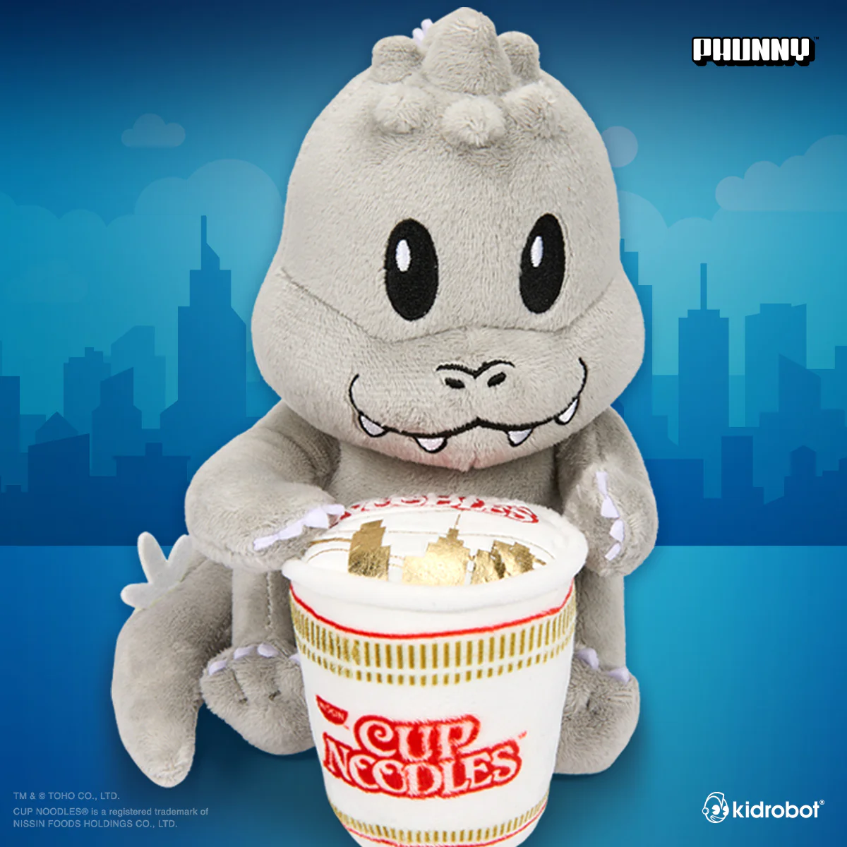 Nissin® Cup Noodles® x Godzilla Phunny Plush - Image 10