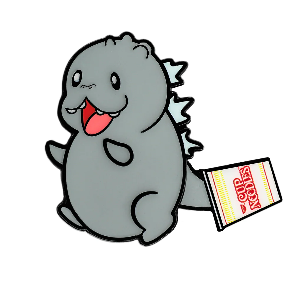 Nissin® Cup Noodles® x Godzilla 1.5" Premium Pin Series - Image 6