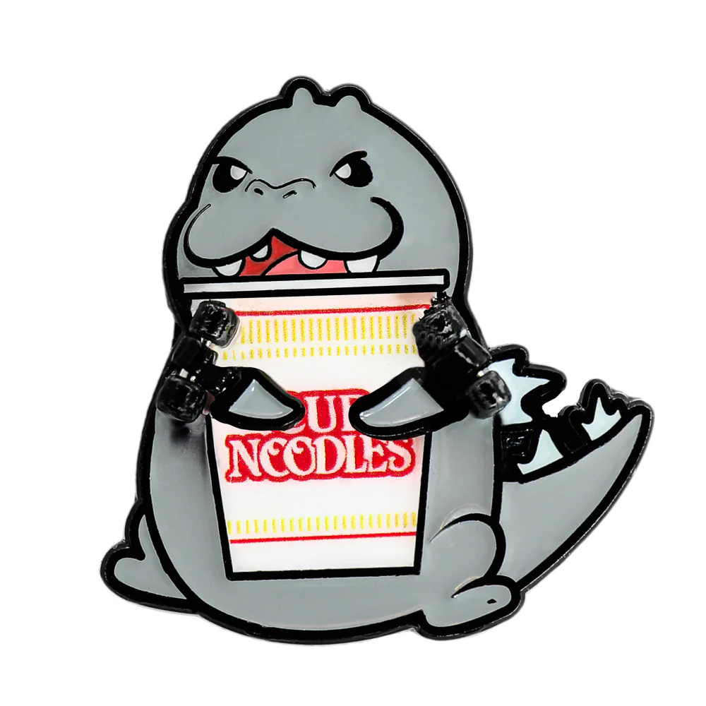 Nissin® Cup Noodles® x Godzilla 1.5" Premium Pin Series - Image 7