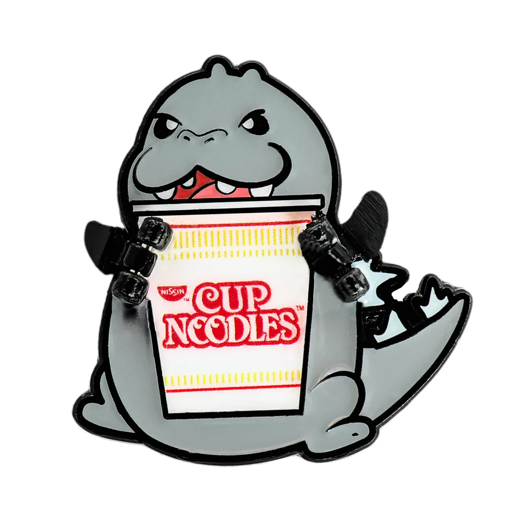 Nissin® Cup Noodles® x Godzilla 1.5" Premium Pin Series - Image 8