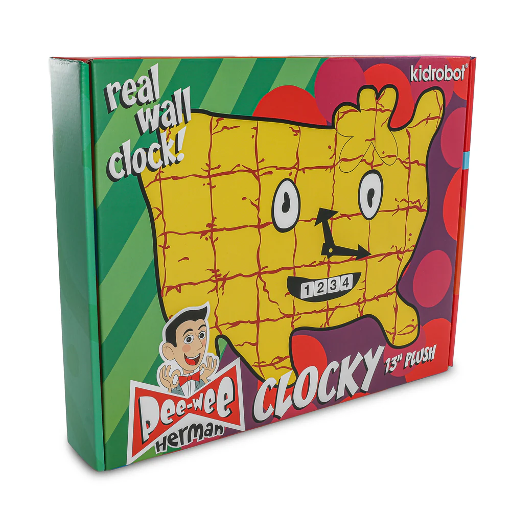 Pee-wee's Playhouse Clocky Wall Clock Interactive Plush (PRE-ORDER) - Image 12