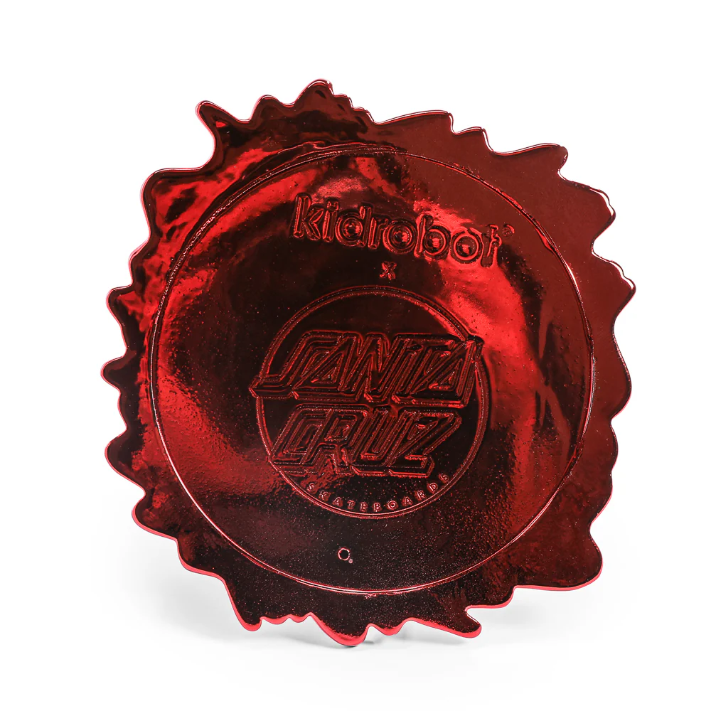 Santa Cruz Skateboards - 40th Anniversary Screaming Hand 9" Chrome Vinyl Art Figure - Blood Chrome Edition (Limited Edition of 500) (Kidrobot.com Exclusive) - SOLD OUT - Image 13