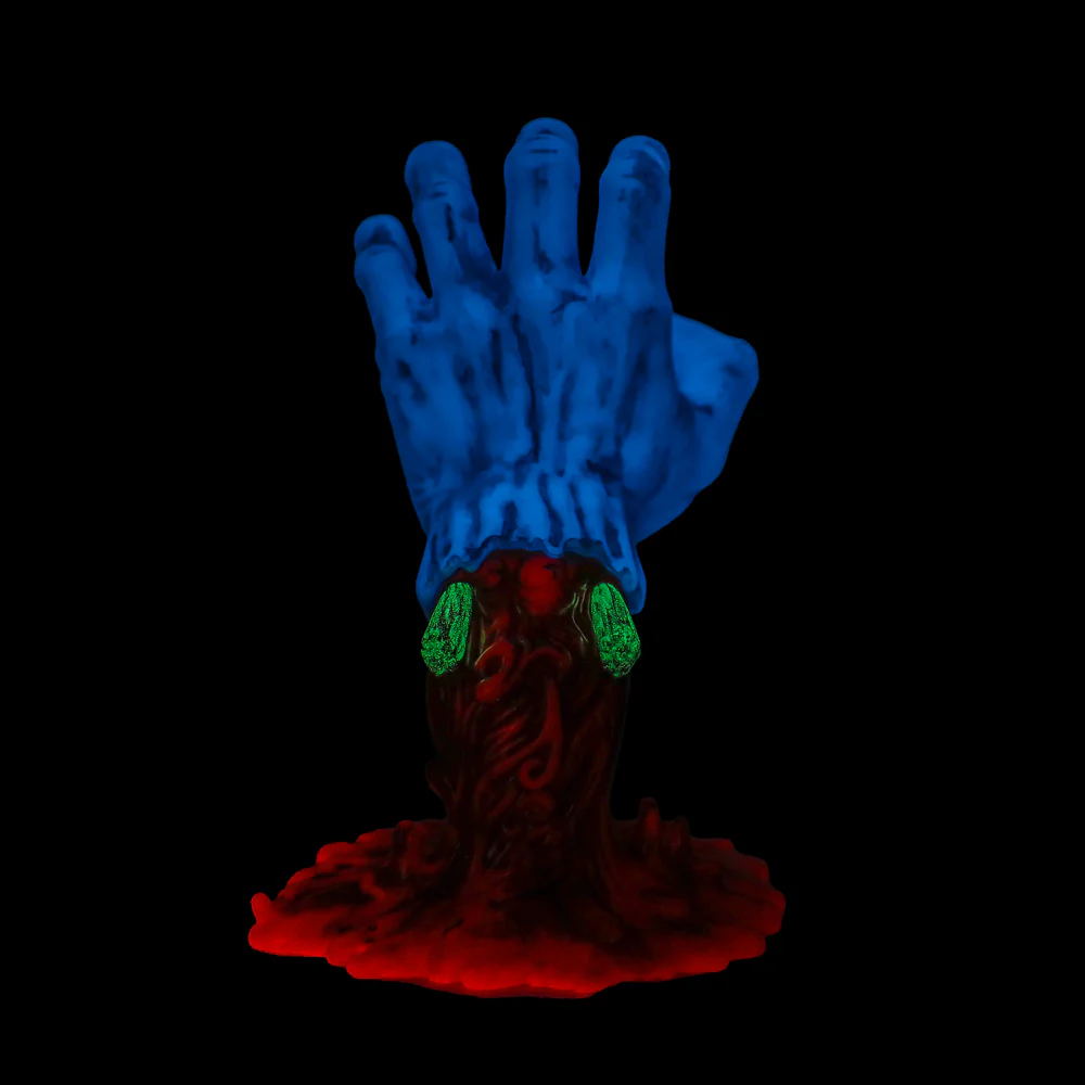 Santa Cruz Skateboards - 40th Anniversary Screaming Hand 9" Glow-in-the-Dark Vinyl Art Figure - SOLD OUT - Image 15