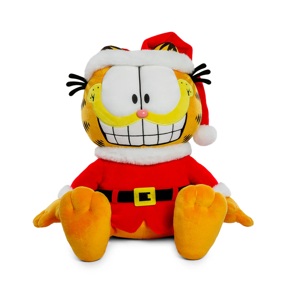 Santa Garfield HugMe Plush with Shake Action - Image 2