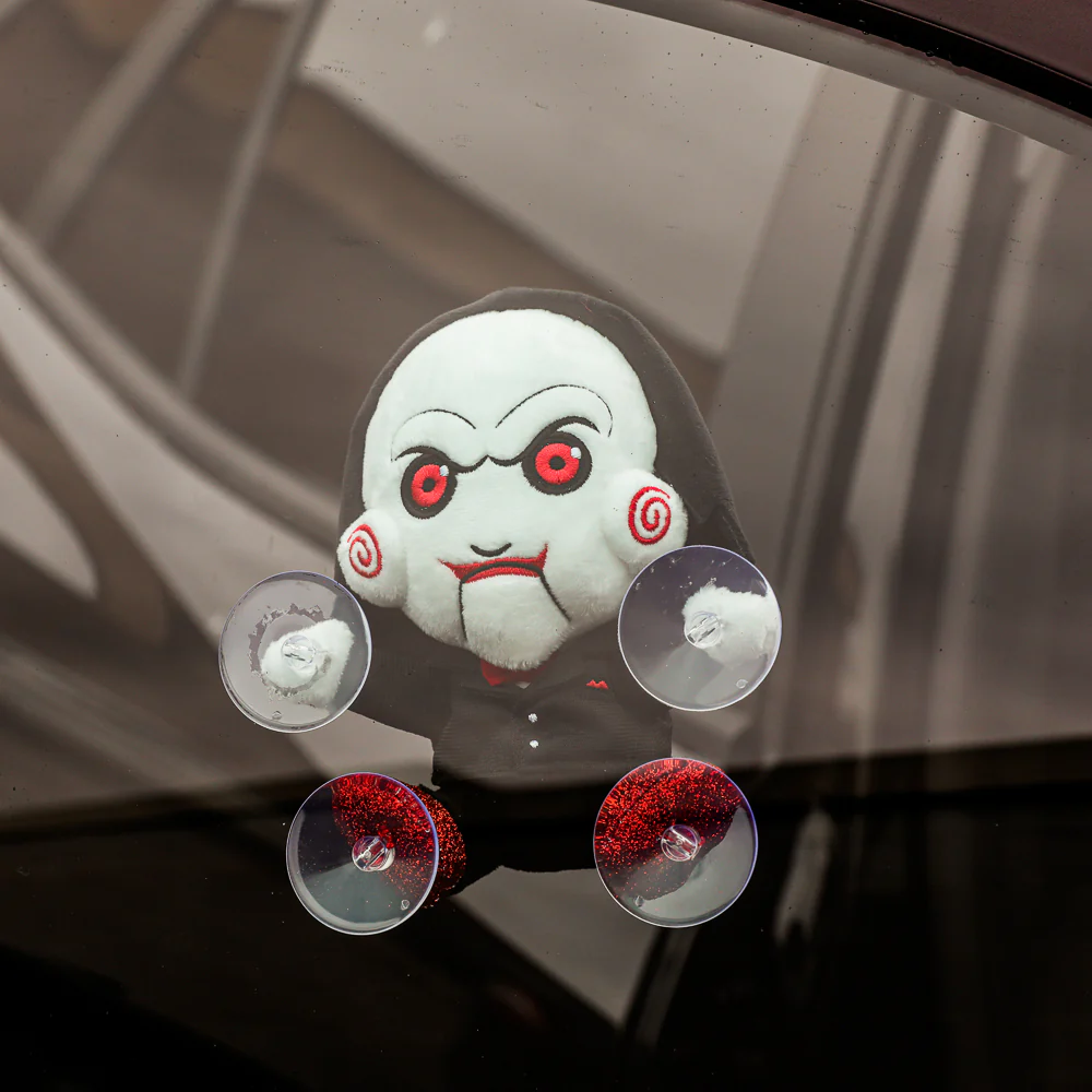 SAW Billy the Puppet 6" Horror Plush Window Clinger - Image 2
