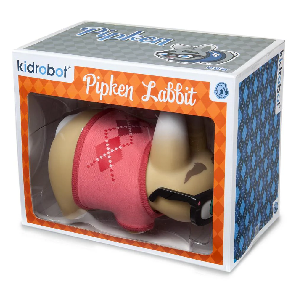 Pipken Preppy Labbit Art Figure - Red Edition - Image 8