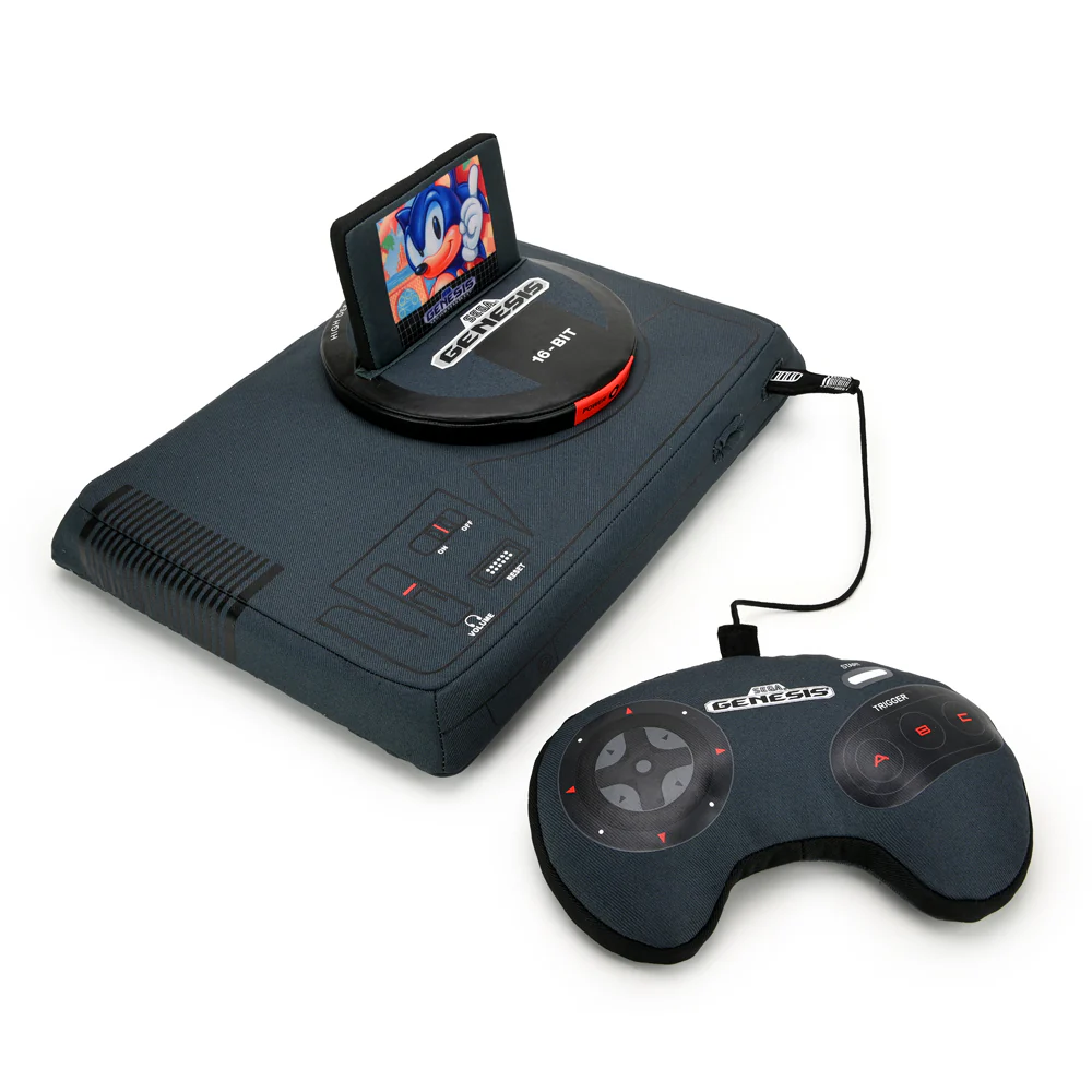 SEGA Genesis Gaming Console 12" Interactive Plush with Sonic Cartridge - Image 10