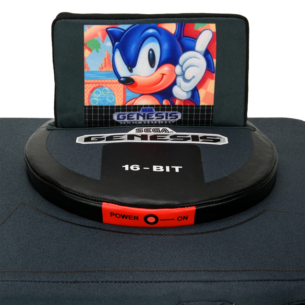 SEGA Genesis Gaming Console 12" Interactive Plush with Sonic Cartridge - Image 3