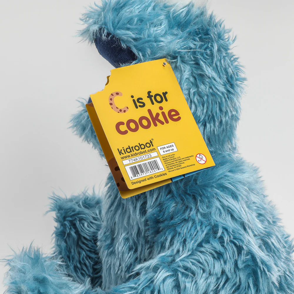 Sesame Street Cookie Monster 13” Interactive Plush - Image 15