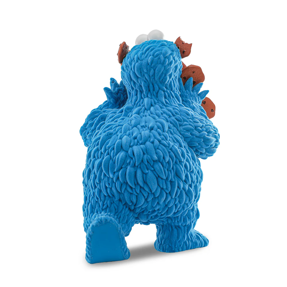 Sesame Street - Kaiju Anatomy Cookie Monster 8" Flocked Vinyl Art Figure - SOLD OUT - Image 10