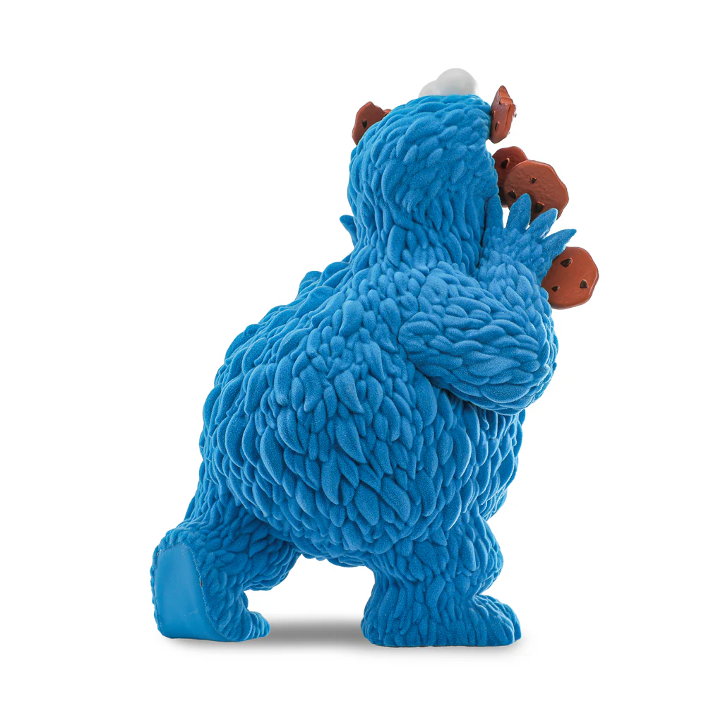 Sesame Street - Kaiju Anatomy Cookie Monster 8" Flocked Vinyl Art Figure - SOLD OUT - Image 12
