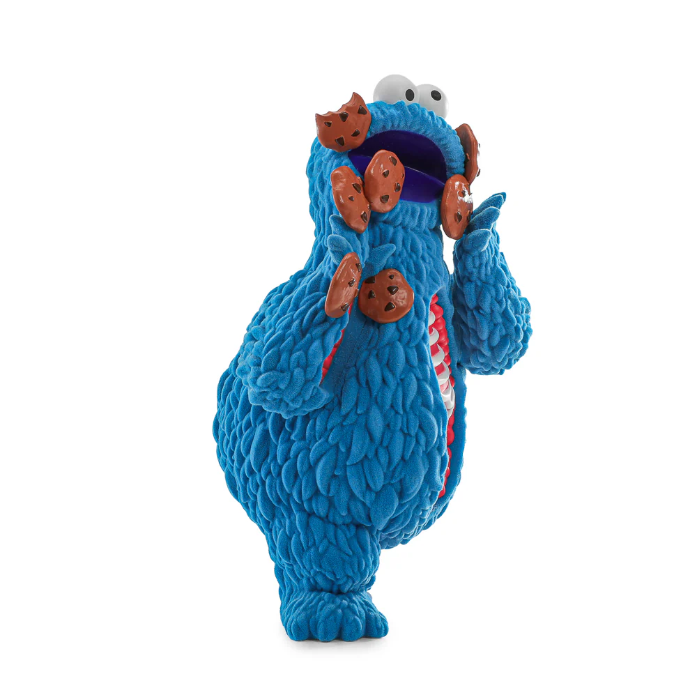 Sesame Street - Kaiju Anatomy Cookie Monster 8" Flocked Vinyl Art Figure - SOLD OUT - Image 13
