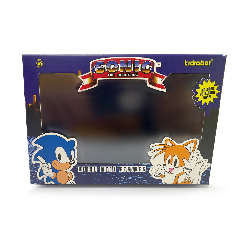 Sonic the Hedgehog "Sonic & Tails" 3" Vinyl Figure 2-Pack - Image 4