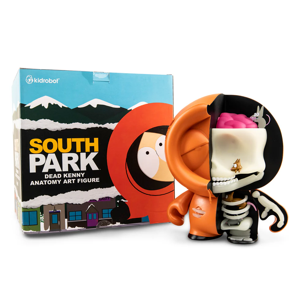 South Park Anatomy Kenny 8" Vinyl Figure - Pearlescent GID Exclusive Edition - SOLD OUT - Image 10