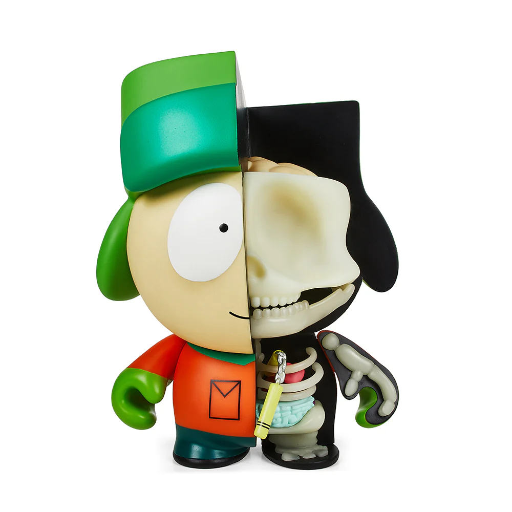 CON EXCLUSIVE: South Park Anatomy Kyle 8" Vinyl Figure - Glow-in-the-Dark Edition (Limited Edition of 300) - Image 2