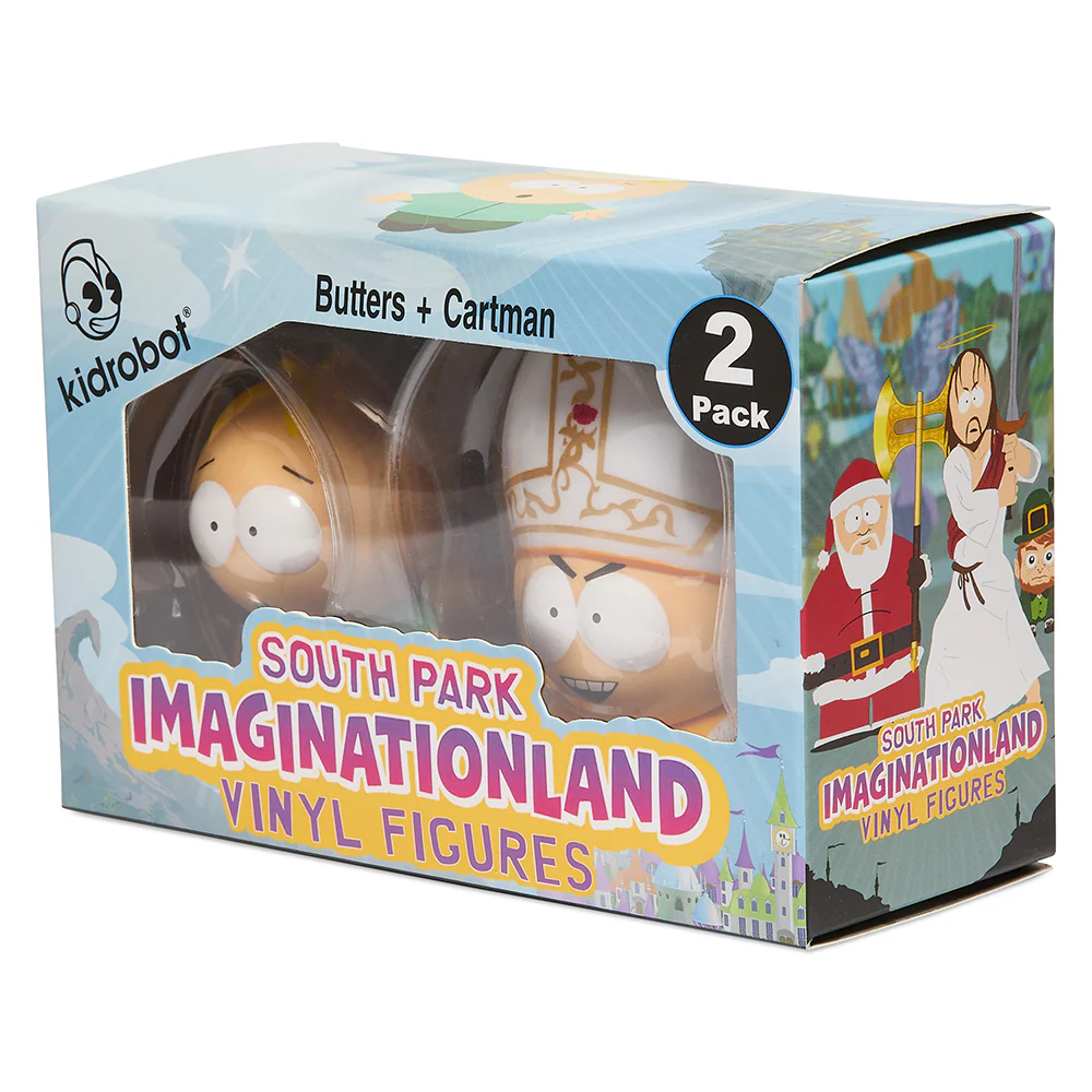 South Park Imaginationland Butters and Cartman 3" Vinyl Figure 2-Pack - SOLD OUT - Image 5