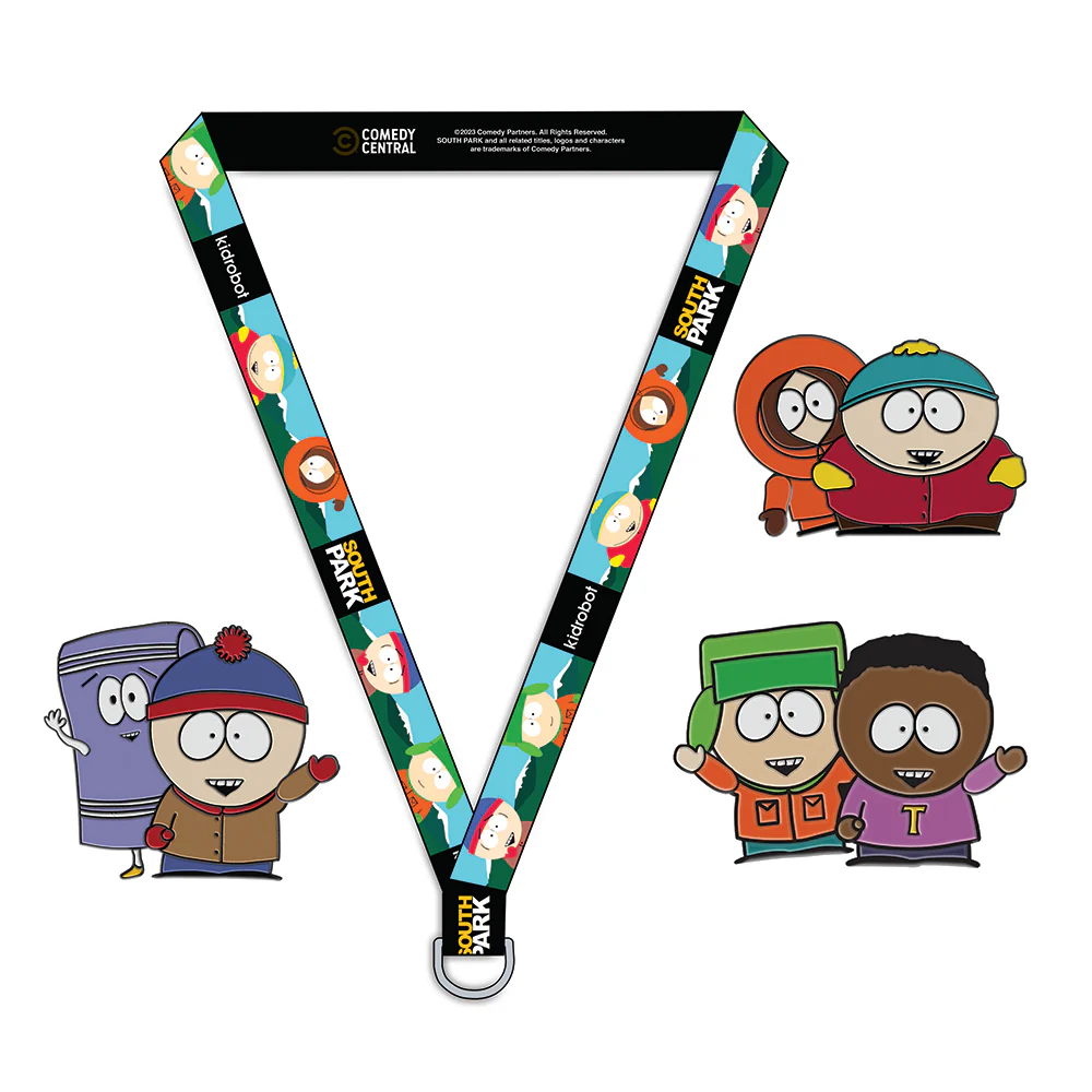 NYCC 2023: South Park 1.5" Premium Pins and Lanyard Set (Limited Edition of 400) - Image 7