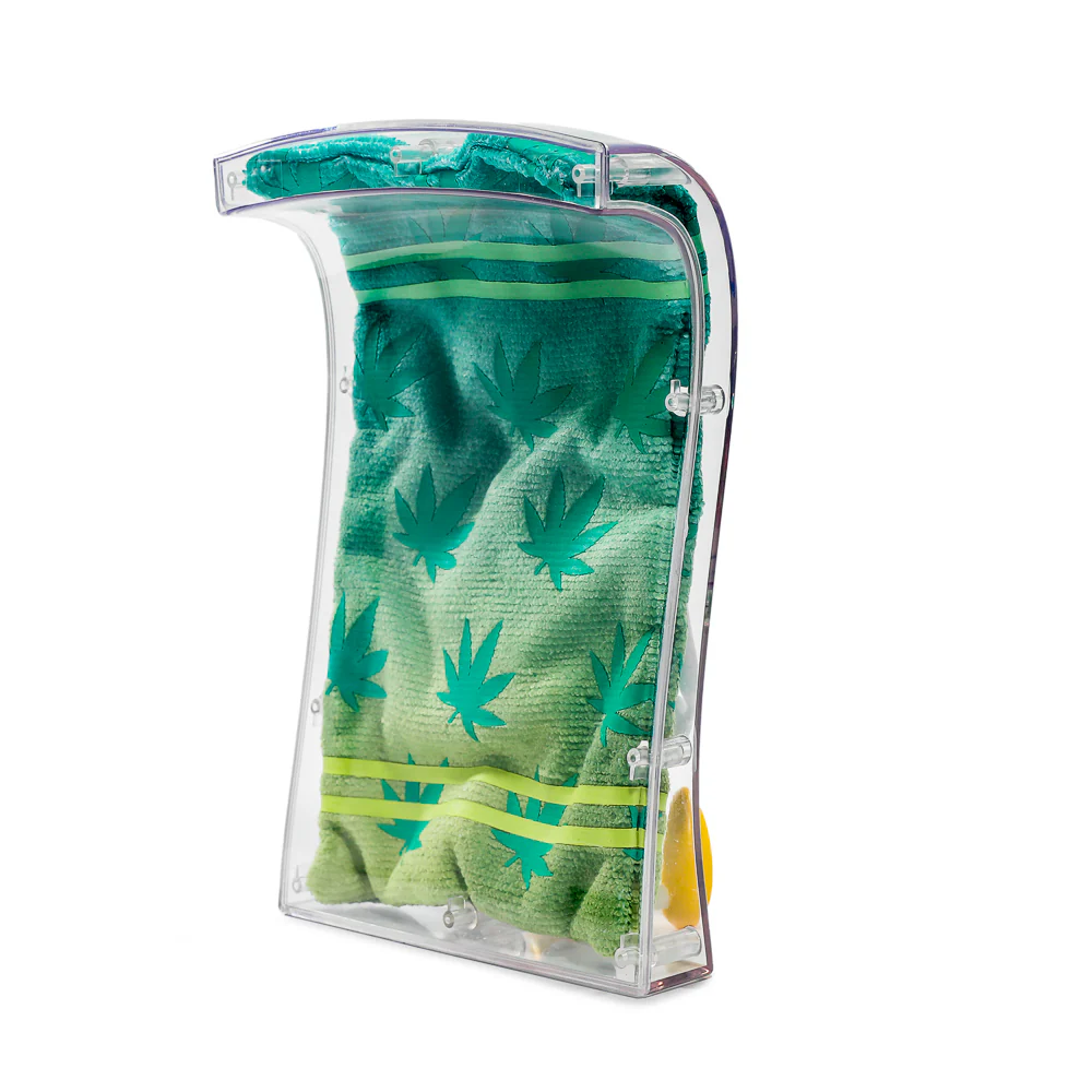South Park Stoned Towelie with Pipe Glow-in-the-Dark Pot Leaf 8” Art Figure - 420 Edition - SOLD OUT - Image 6