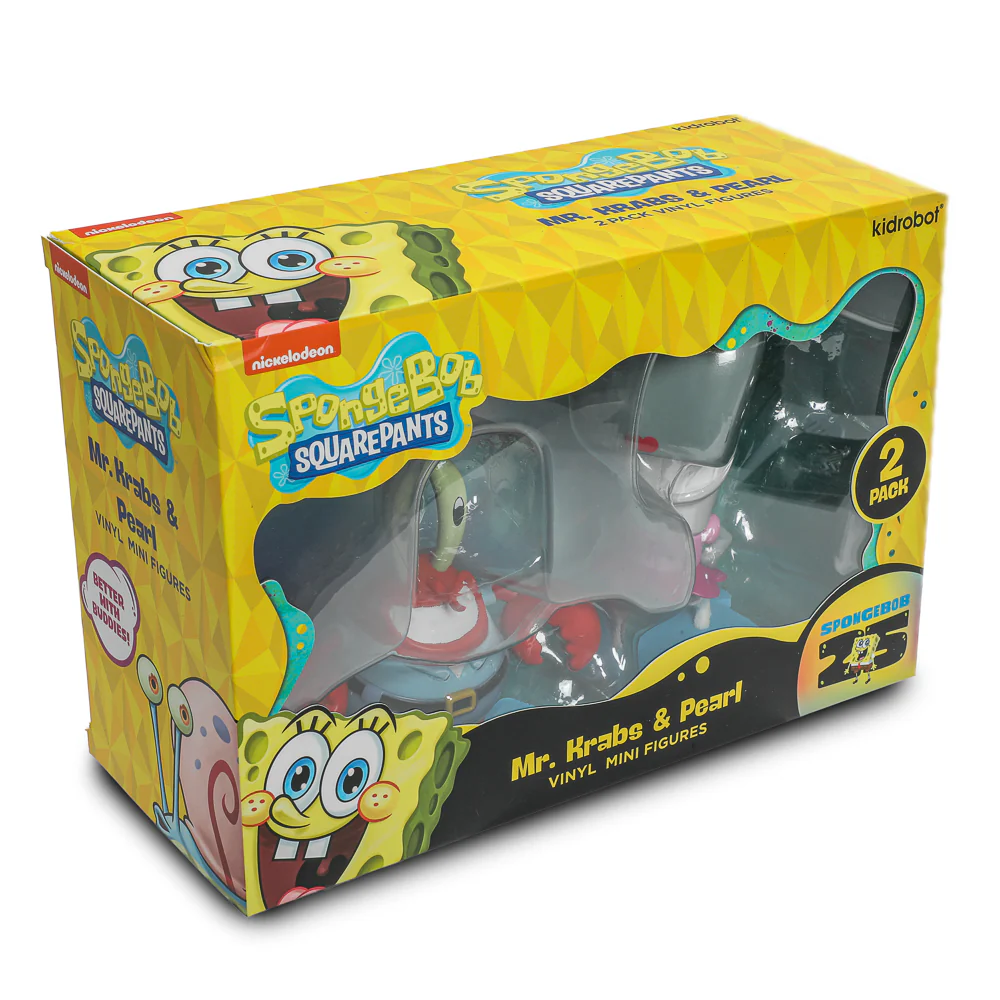 SpongeBob SquarePants - Mr. Krabs & Pearl Vinyl Mini Figure 2-Pack - Image 17