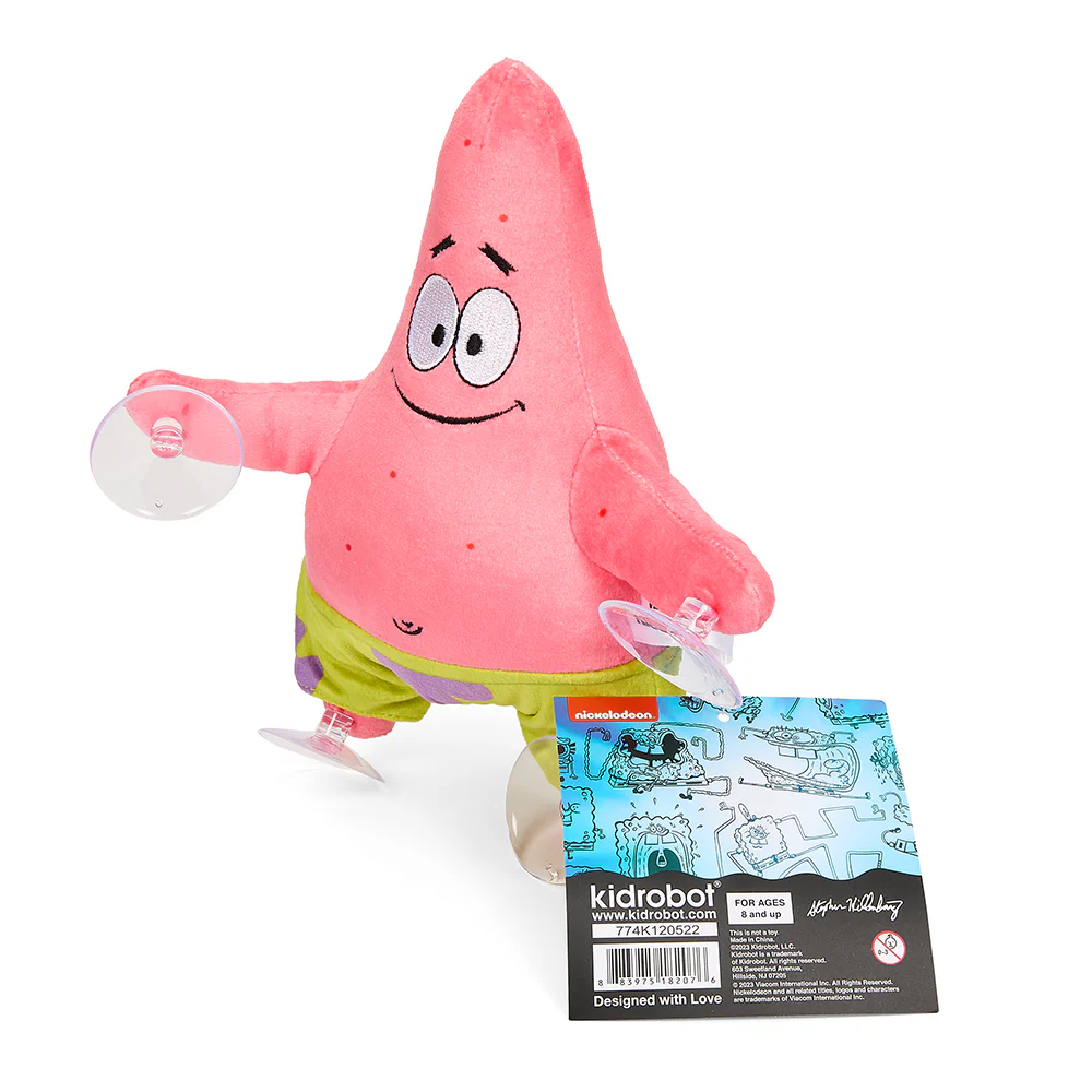 SpongeBob SquarePants - 8" Plush Window Clinger - Happy Patrick - Image 8