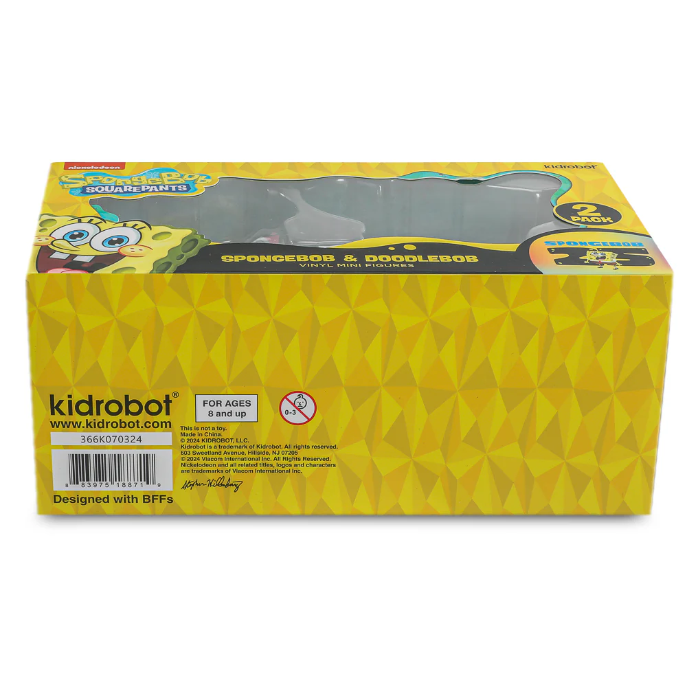 SpongeBob SquarePants - SpongeBob & DoodleBob Vinyl Mini Figure 2-Pack - Image 23