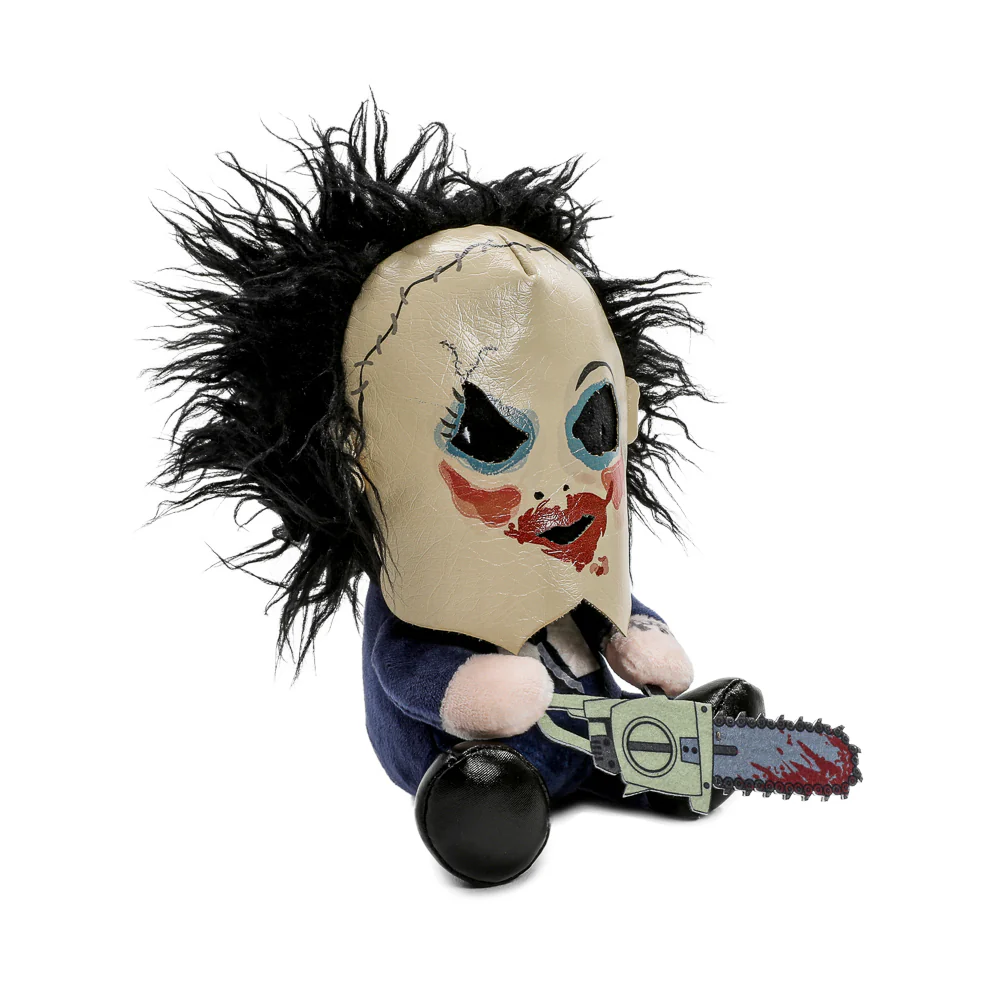Texas Chainsaw Massacre Leatherface with Pretty Woman Mask Phunny Plush - Image 2