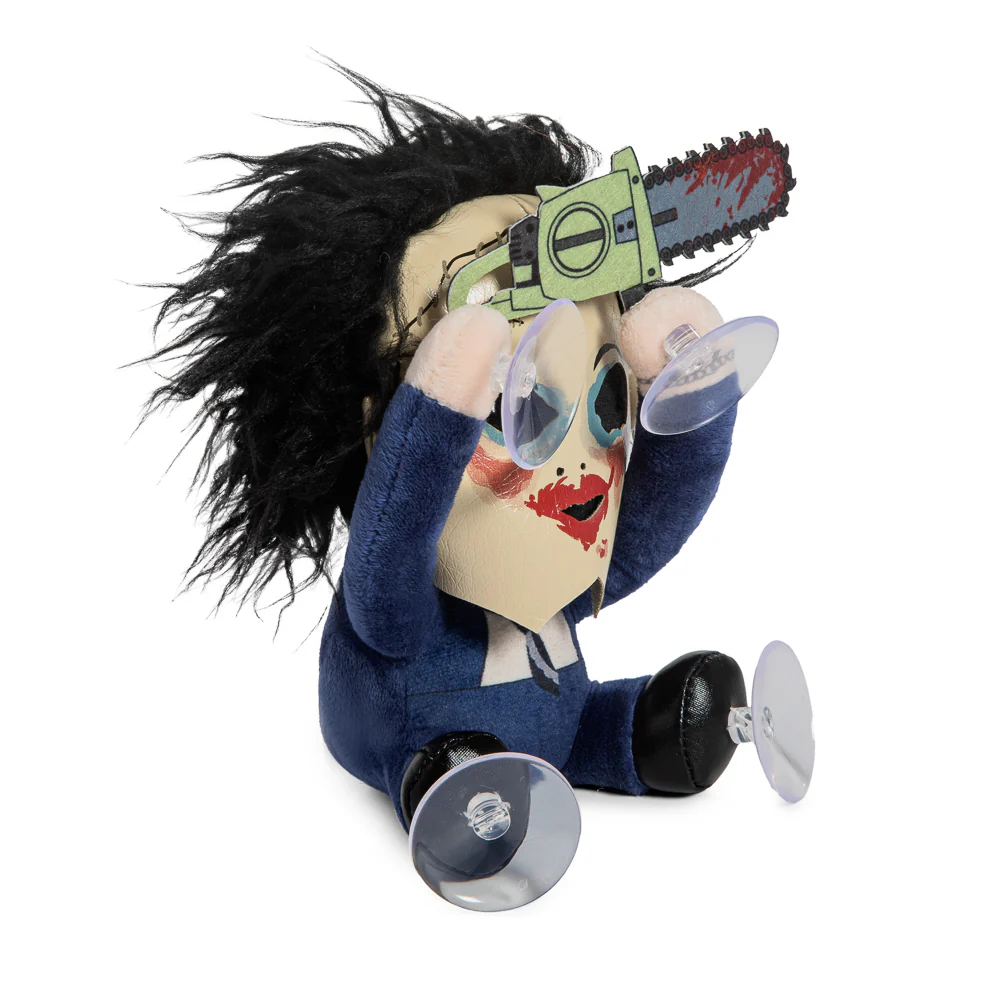 Texas Chainsaw Massacre Leatherface with Pretty Woman Mask Plush Window Clinger - Image 3