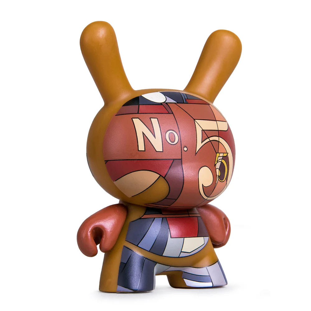The Met 3-Inch Showpiece Dunny - Demuth I Saw the Figure 5 in Gold - Limited Edition of 1500 - SOLD OUT - Image 4