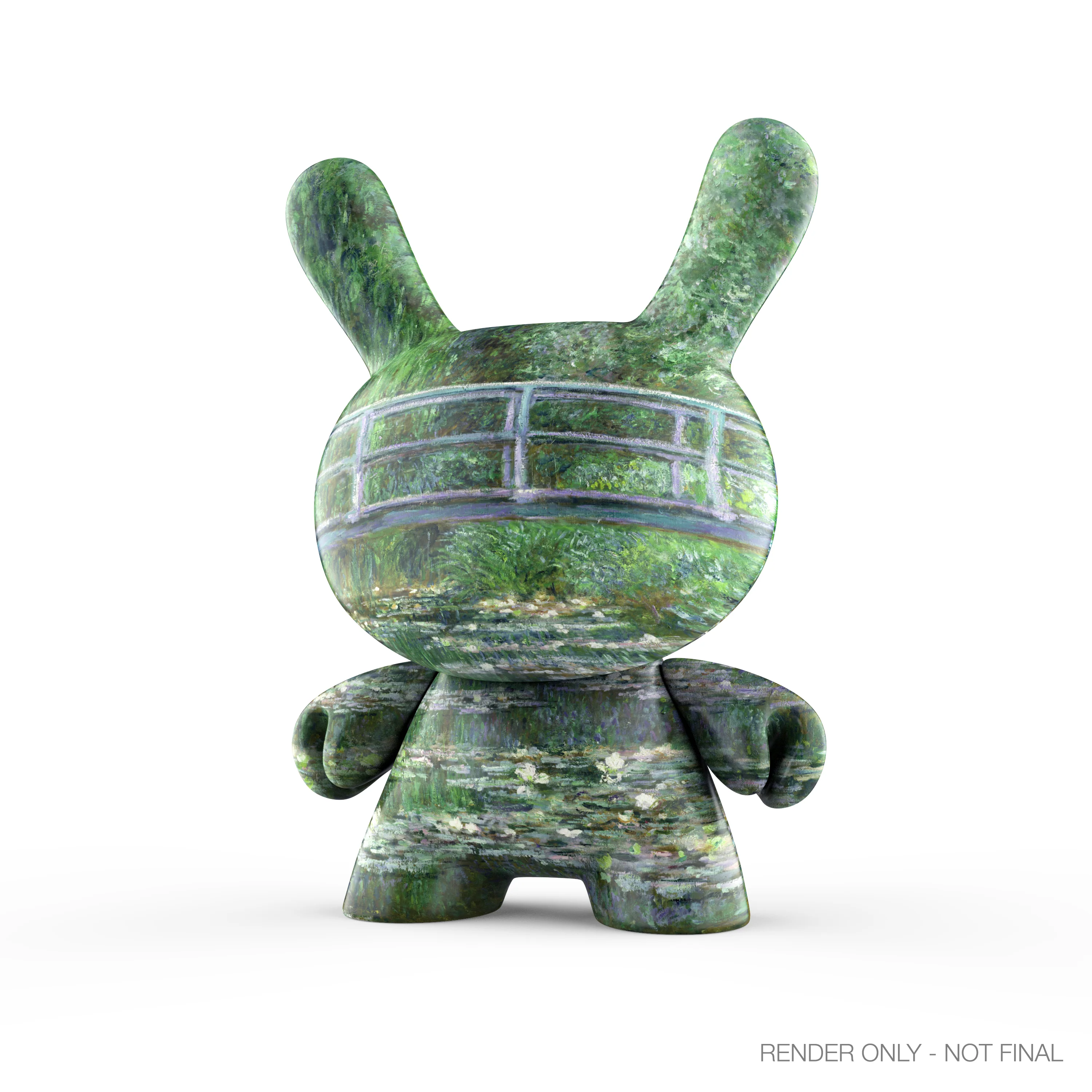 The Met 3" Showpiece Vinyl Art Dunny - Bridge Over a Pond of Water Lilies by Claude Monet (PRE-ORDER) - Image 3