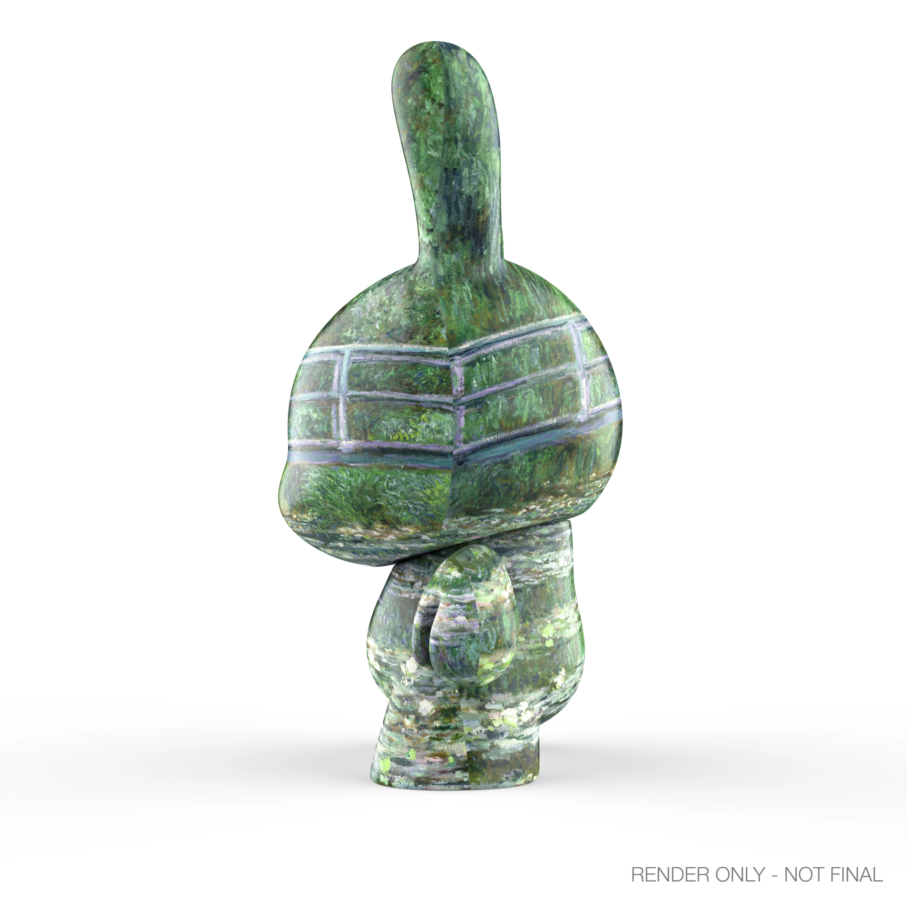 The Met 3" Showpiece Vinyl Art Dunny - Bridge Over a Pond of Water Lilies by Claude Monet (PRE-ORDER) - Image 4