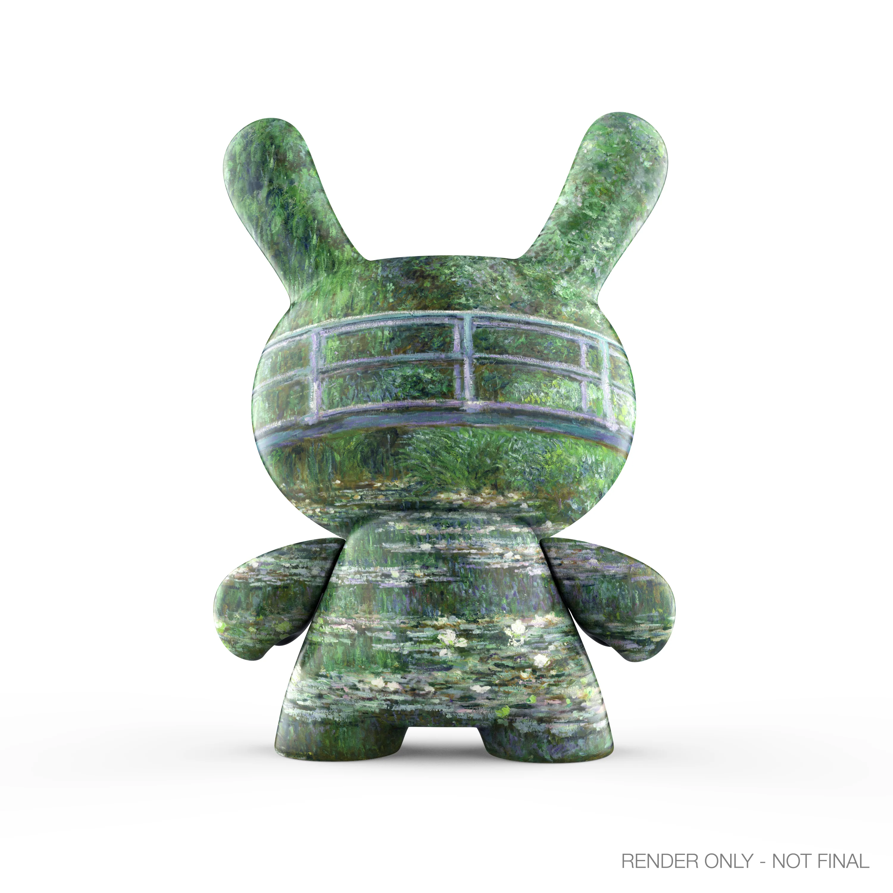 The Met 3" Showpiece Vinyl Art Dunny - Bridge Over a Pond of Water Lilies by Claude Monet (PRE-ORDER) - Image 6